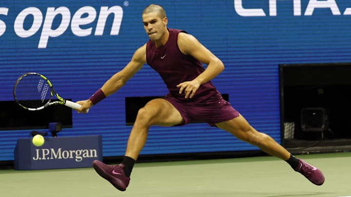 Carlos Alcaraz is a massive favorite against Mattia Belluci in the second round of the U.S. Open.