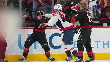 Rookie Logan Stankoven Thrills in First NHL Fight