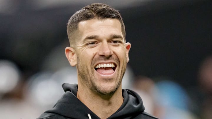 Carolina Panthers head coach Dave Canales