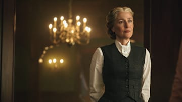 The Abandons. Gillian Anderson as Constance Van Ness in Episode 102 of The Abandons