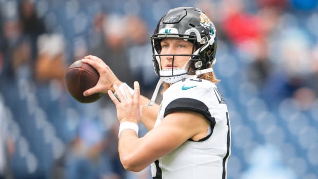 Jacksonville Jaguars quarterback Trevor Lawrence