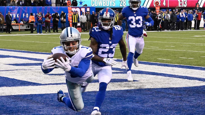 Dec 30, 2018; East Rutherford, NJ, USA; 
Dallas Cowboys wide receiver Cole Beasley (11) makes a