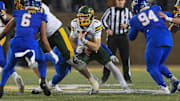 North Dakota State Bison quarterback Cole Payton (9)