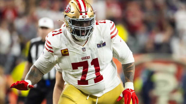 San Francisco 49ers offensive tackle Trent Williams