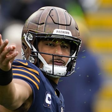 Green Bay Packers quarterback Jordan Love will be looking for a bounce-back game against the Eagles on Monday night.