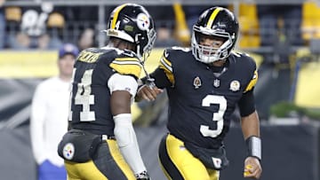 Pittsburgh Steelers WR George Pickens, QB Russell Wilson