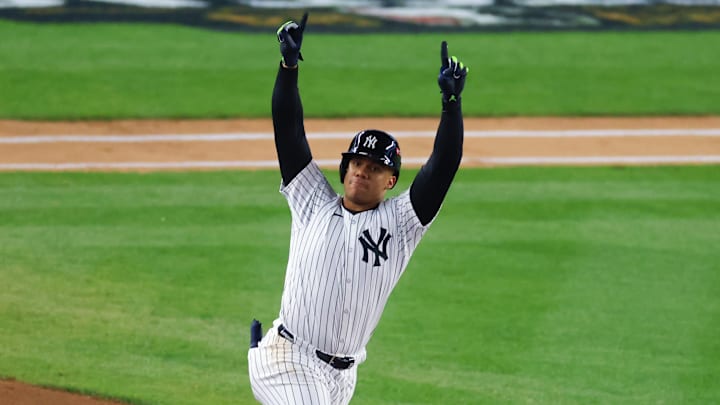 New York Yankees outfielder Juan Soto will be a free agent this offseason