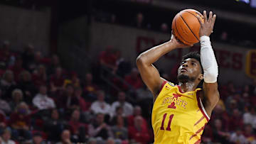 Iowa State guard Tyrese Hunter.