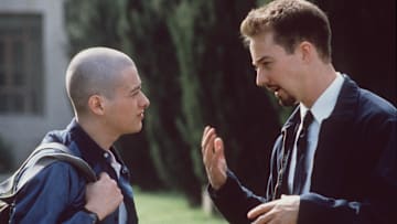 Ed Norton And Edward Furlong Stars In The New Movie American History X L L