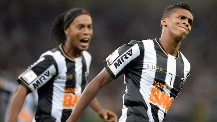 Jô, atacante do Atlético-MG em 2013