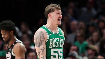 Boston Celtics, Baylor Scheierman, 2025 NBA Draft, Kristaps Porzingis, Jrue Holiday