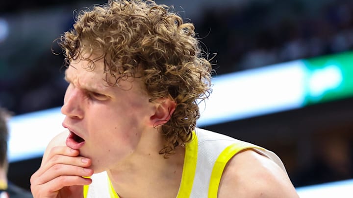 Mar 21, 2024; Dallas, Texas, USA;  Utah Jazz forward Lauri Markkanen (23): Kevin Jairaj-Imagn Images