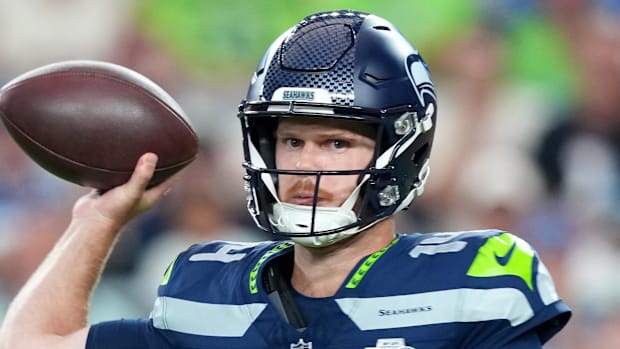 Chicago Bears quarterback Caleb Williams New York Giants  Jaxson Dart Seattle Seahawks Sam Darnold NFL USC Trojans football