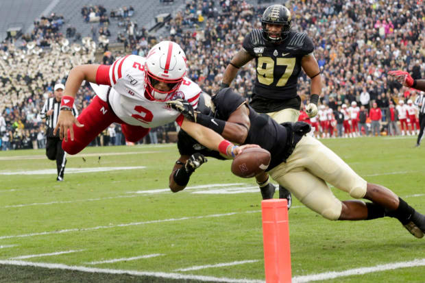 Adrian Martinez quarterback Nebraska