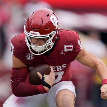 Oklahoma quarterback John Mateer
