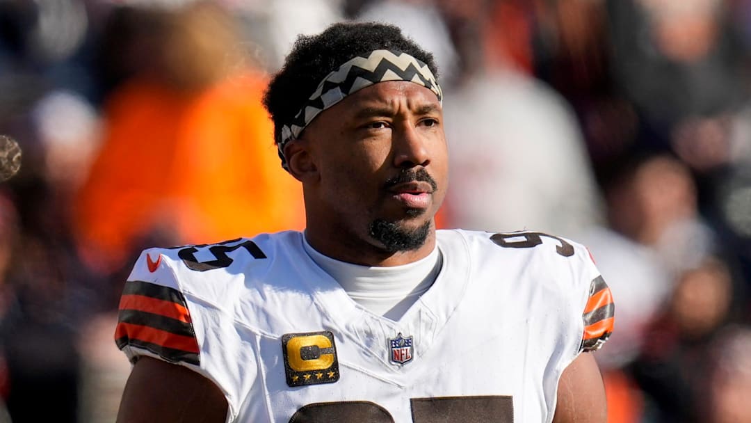 Cleveland Browns defensive end Myles Garrett