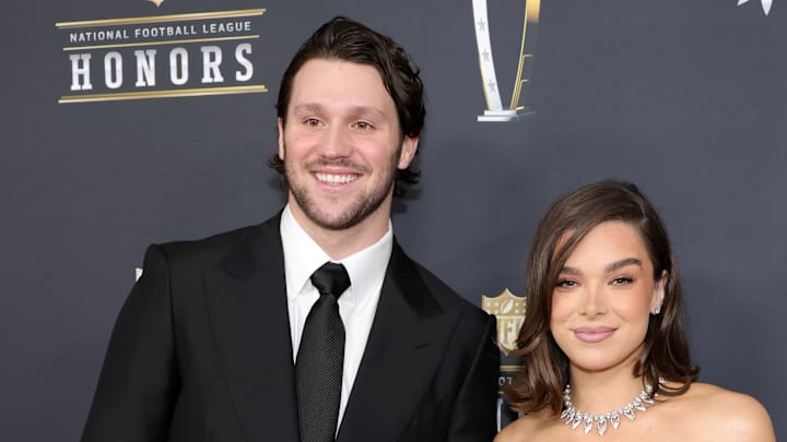 Josh Allen and Hailee Steinfeld Josh Allen and Hailee Steinfeld