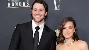 Josh Allen and Hailee Steinfeld