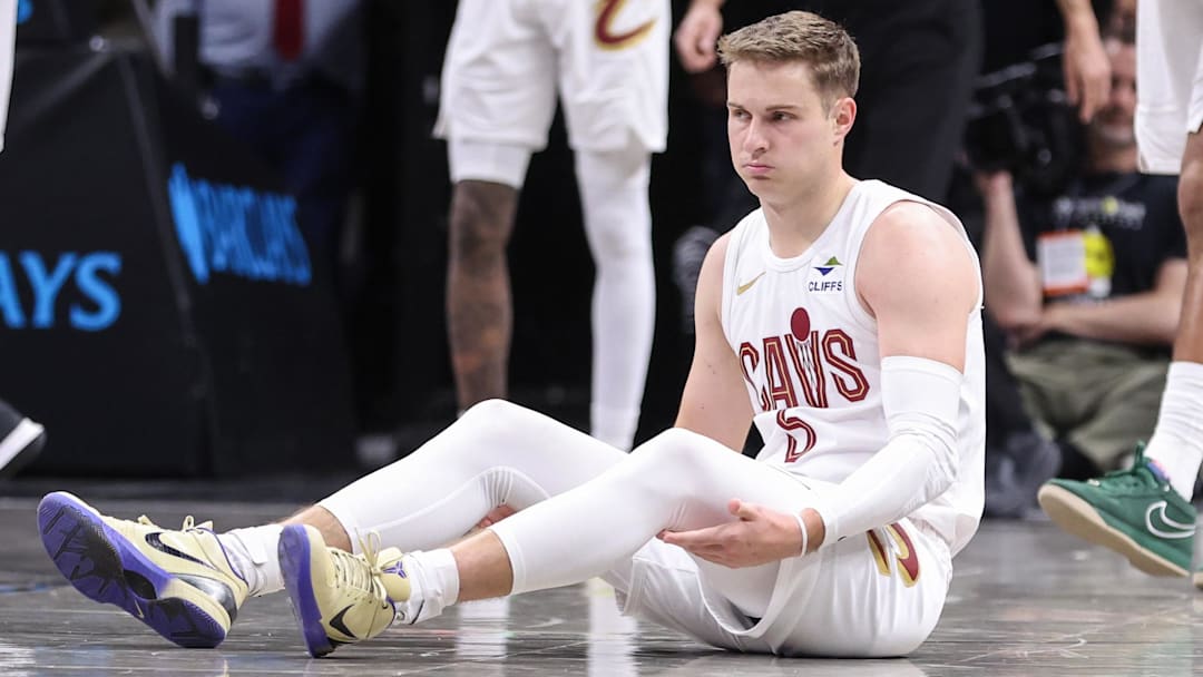 Cleveland Cavaliers guard Sam Merrill.