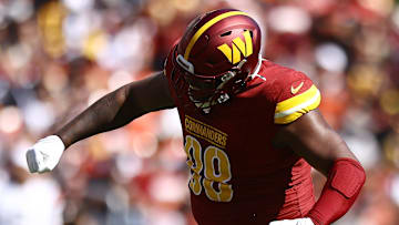 Former Washington Commanders defensive tackle Phidarian Mathis