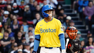 Boston Red Sox infielder Marcelo Mayer