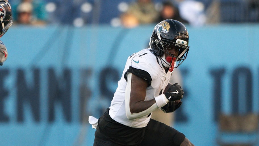 Jaguars running back Travis Etienne Jr. 