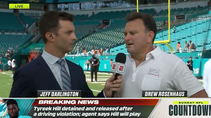 Jeff Darlington interviews Drew Rosenhaus about the Tyreek Hill situation.