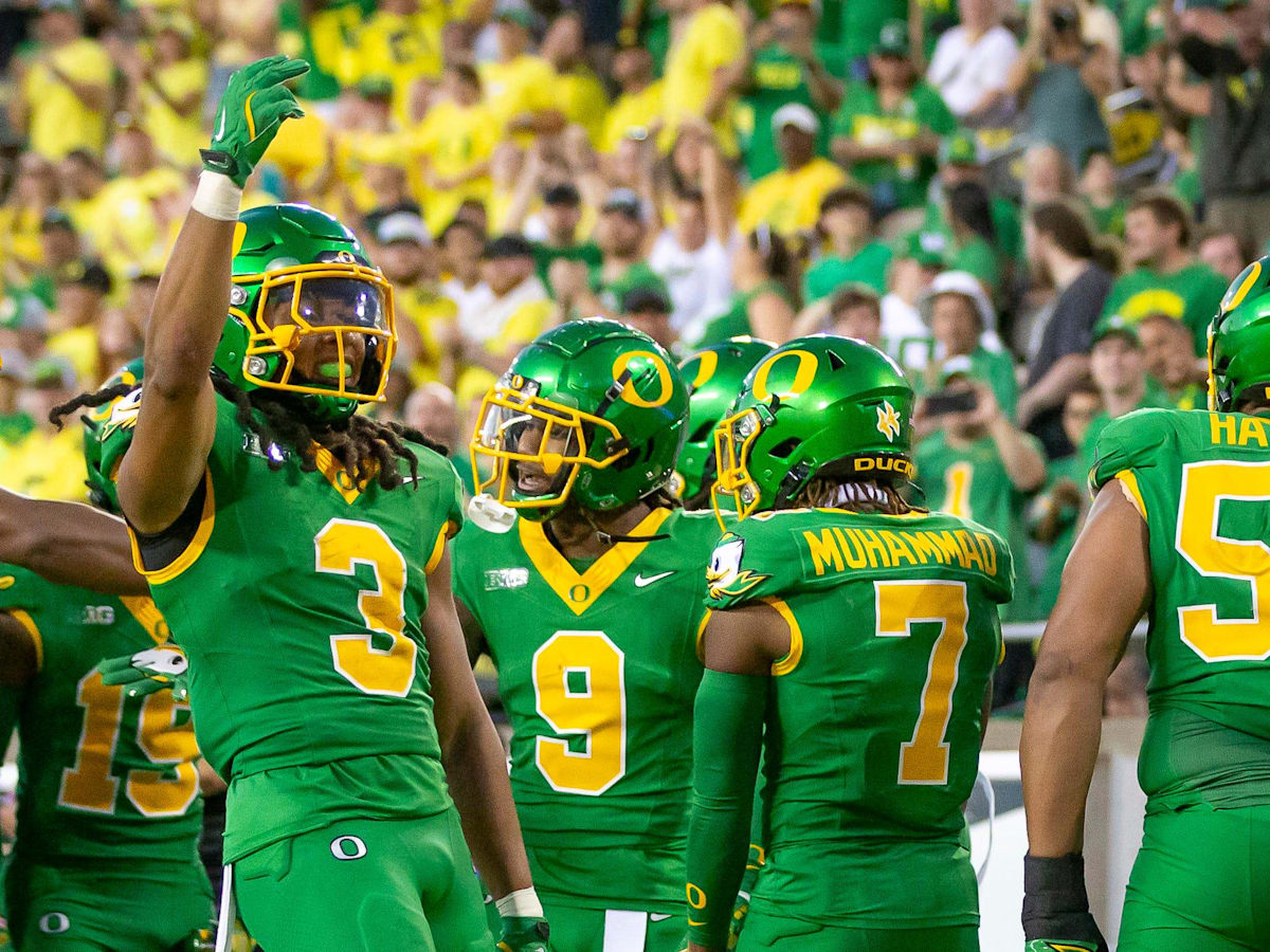 Ducks football jersey 2025