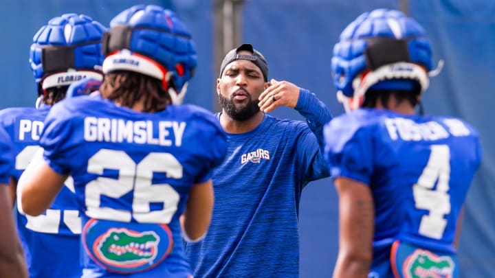 Florida Gators secondary coach Will Harris has a versatile matchup weapon in freshman defensive back Jameer Grimsley. 