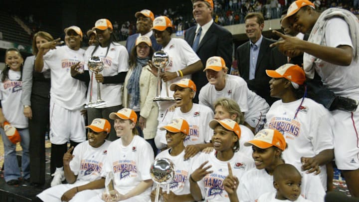 The Detroit Shock won three WNBA championships before leaving the city for Tulsa, ultimately winding up in Dallas as the Wings.