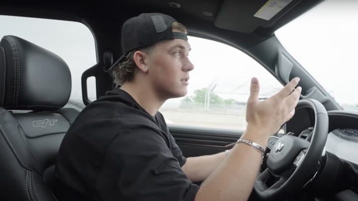 Jaxson Dart has struggled with one aspect of living in the New York City area.