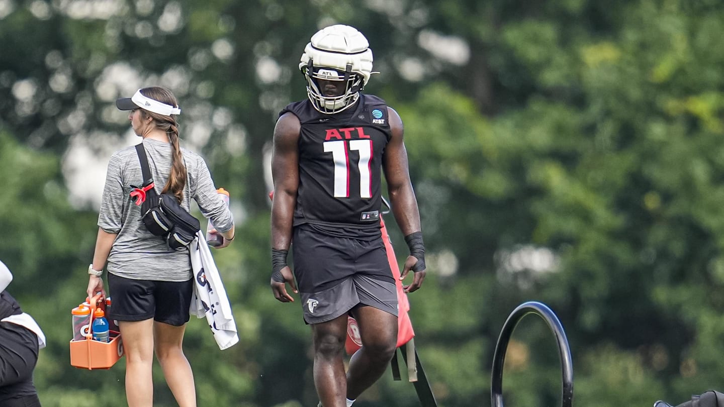 Falcons’ Jalon Walker Sidelined With Hamstring Injury