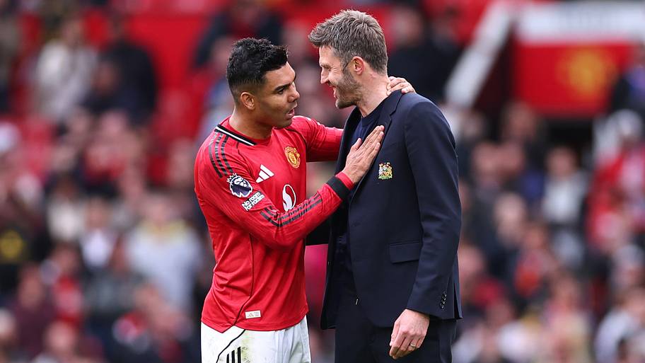 Casemiro, Michael Carrick