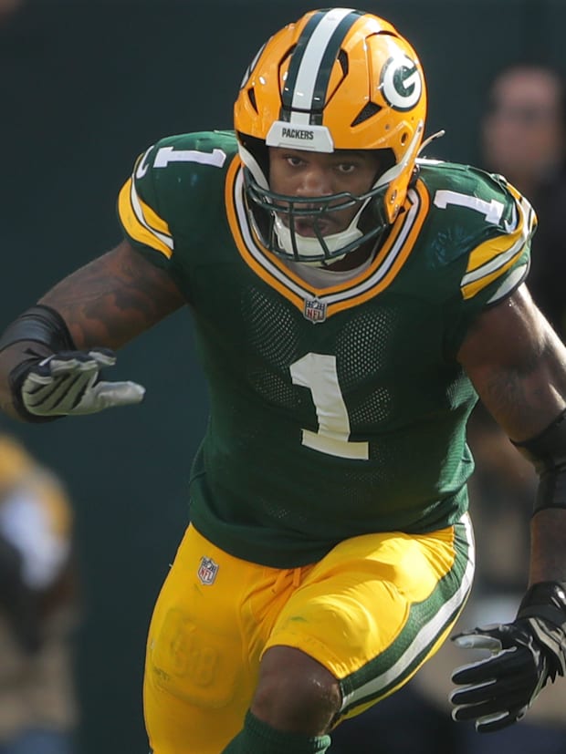 Green Bay Packers defensive end Micah Parsons
