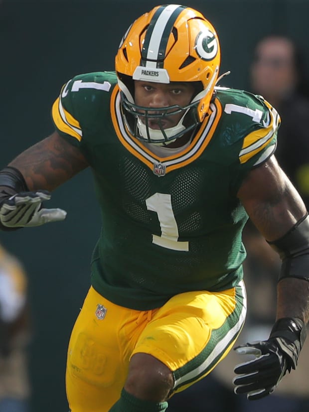 Green Bay Packers defensive end Micah Parsons