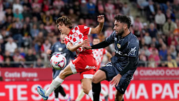 Bryan Gil in action vs Rayo Vallecano 