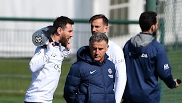 Christophe Galtier, Lionel Messi, PSG