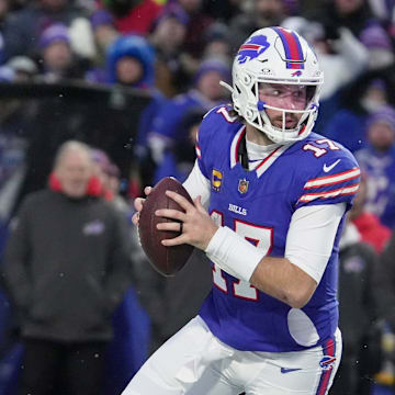 The Bills have won five of their last seven games, with Allen accounting for 20 touchdowns during that span.