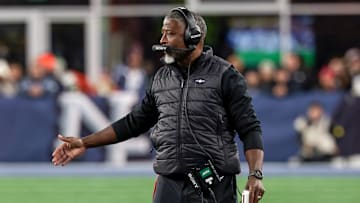 New York Jets head coach Aaron Glenn