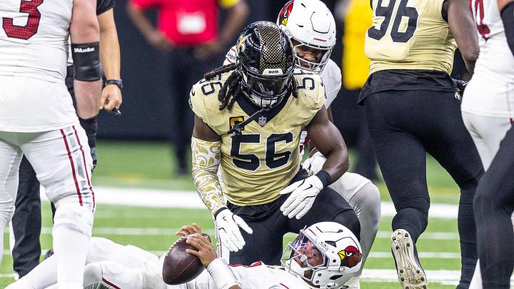 Arizona Cardinals QB Kyler Murray, New Orleans Saints LB Demario Davis