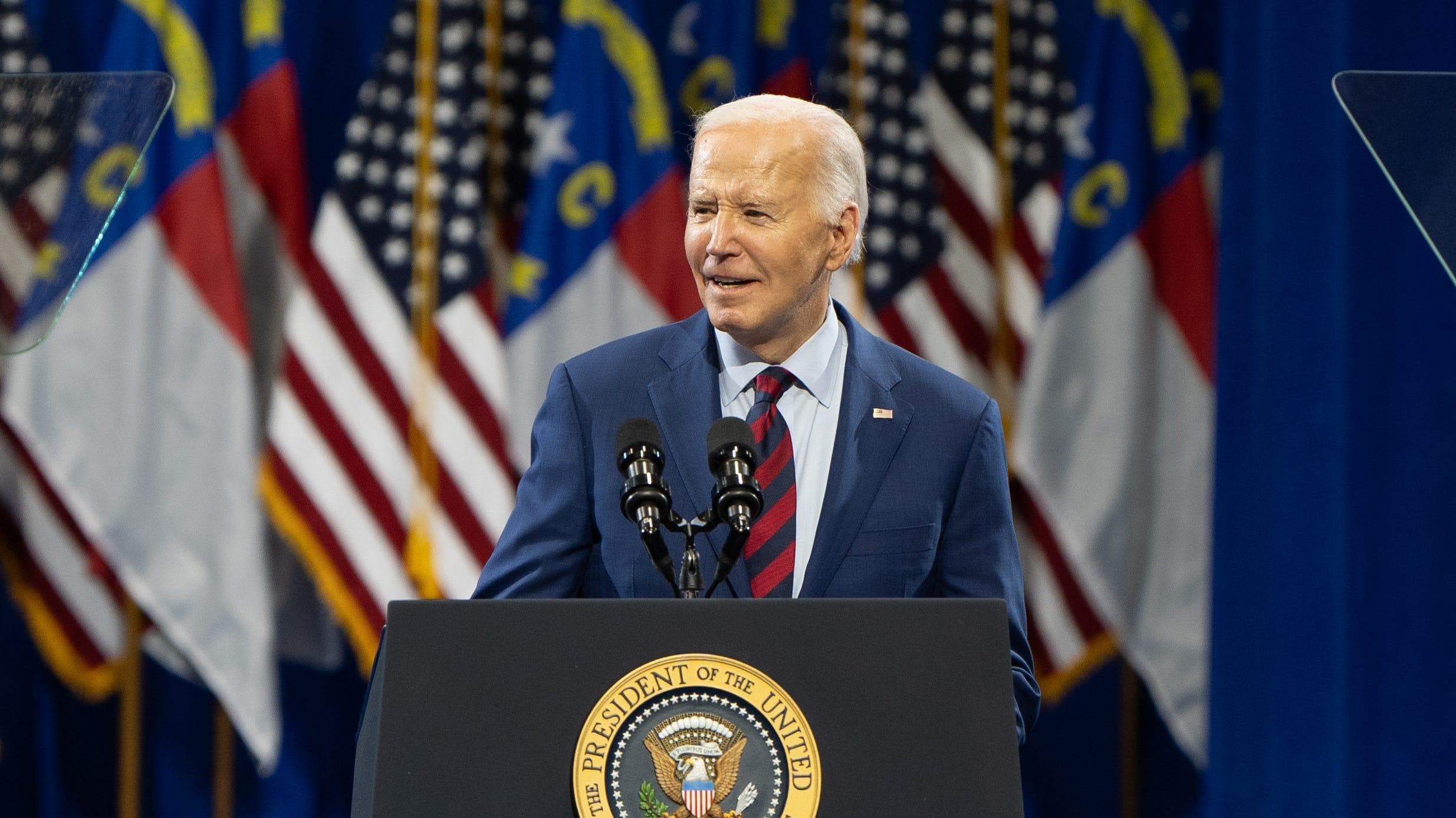 Joe Biden Celebrates Cinco De Mayo with Former UCLA Basketball Star