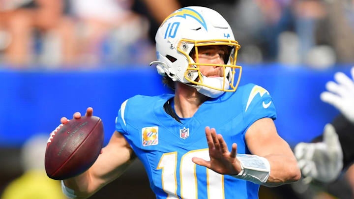 Justin Herbert and the Chargers look to get back on track in Miami in Week 6. Justin Herbert and the Chargers look to get back on track in Miami in Week 6.