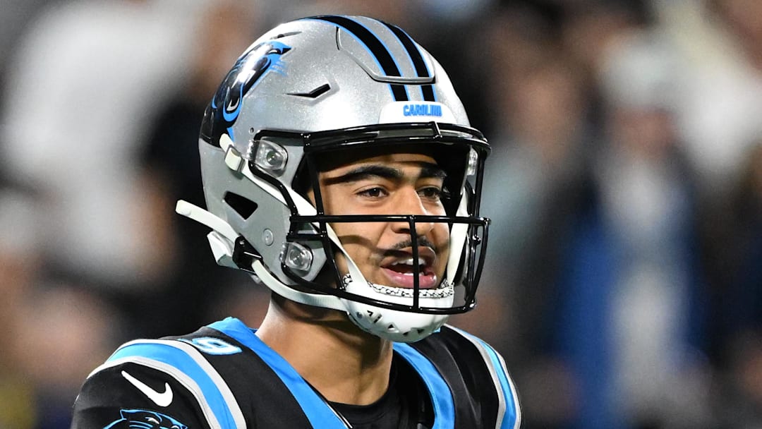 Carolina Panthers quarterback Bryce Young 