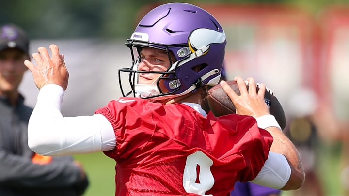 Minnesota Vikings QB J.J. McCarthy