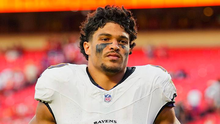 Baltimore Ravens linebacker Teddye Buchanan