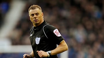 Mark Halsey during his time as a Premier League referee