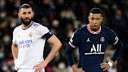 Karim Benzema & Kylian Mbappe