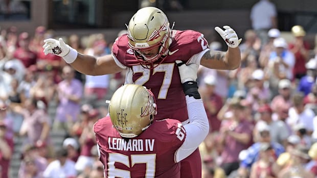 Florida State Seminoles running back Gavin Sawchuck