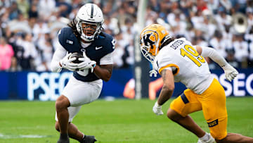 Penn State wide receiver Omari Evans (5)