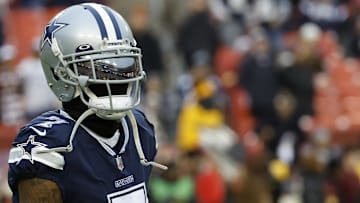 Dallas Cowboys cornerback Trevon Diggs (7) stands on the field during warmups prior to a Cowboys game.